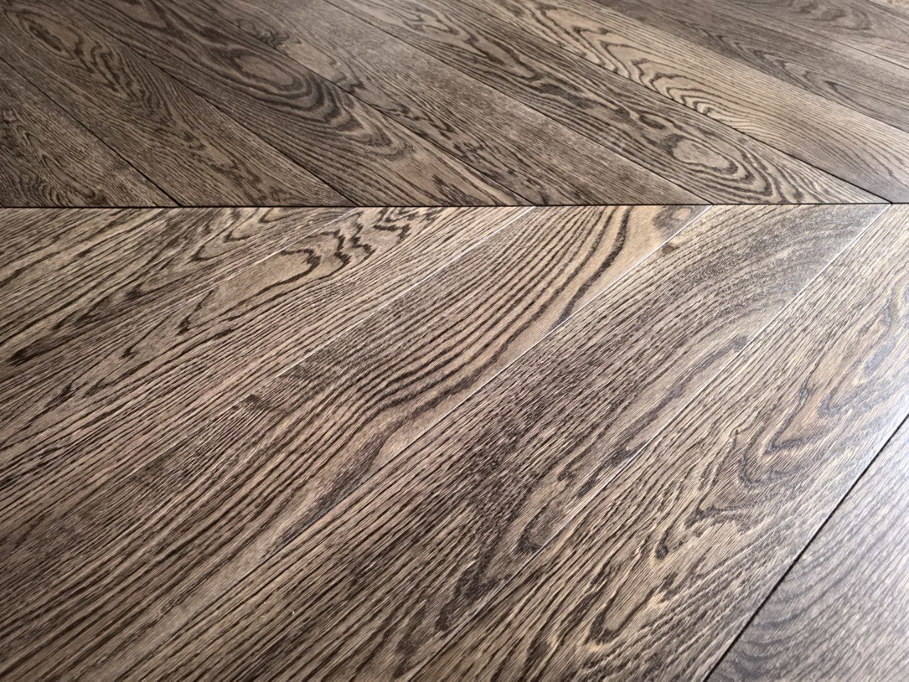 Инженерная доска Eparket Дуб Black Coffee натур лак французская елка 640×120×15